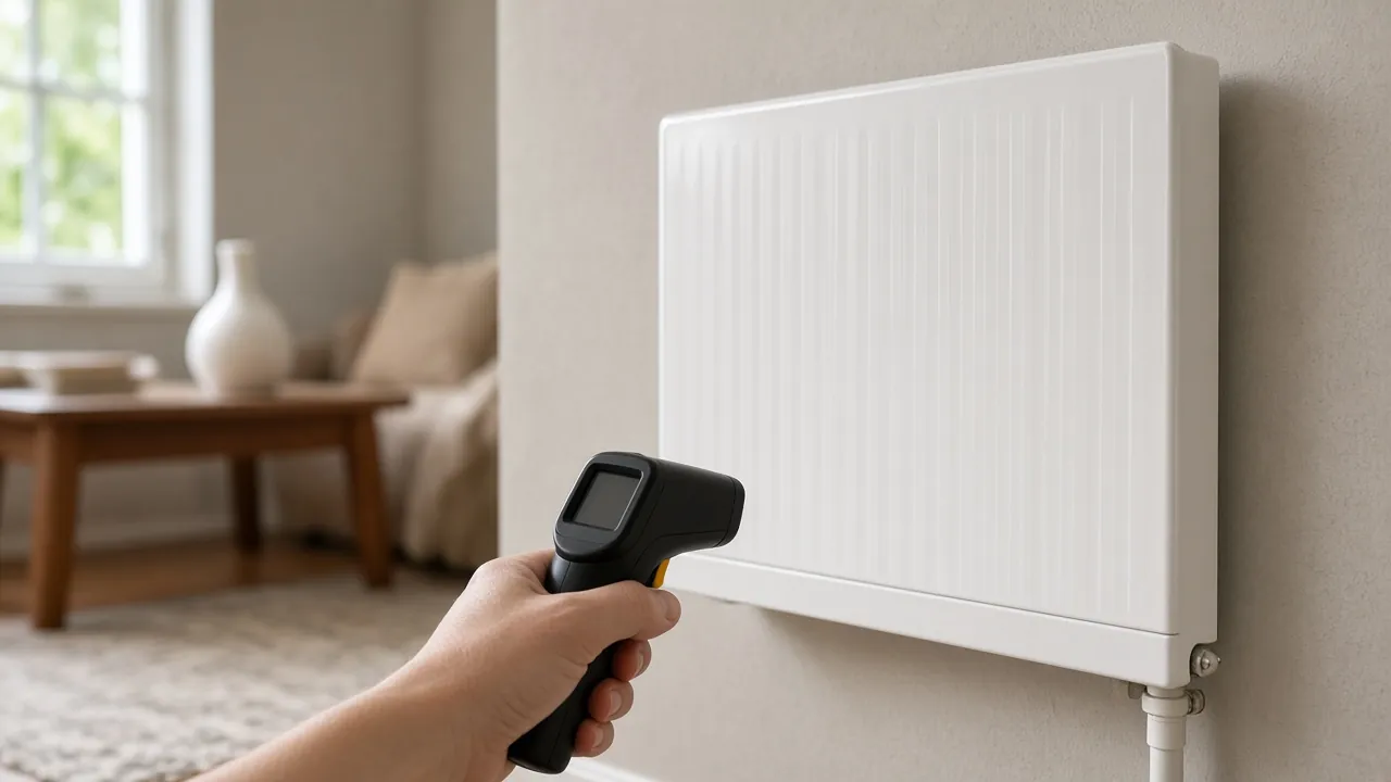 Radiateur chaud en haut mais froid en bas : 6 raisons — illustration pour un logement à Saint-Cloud